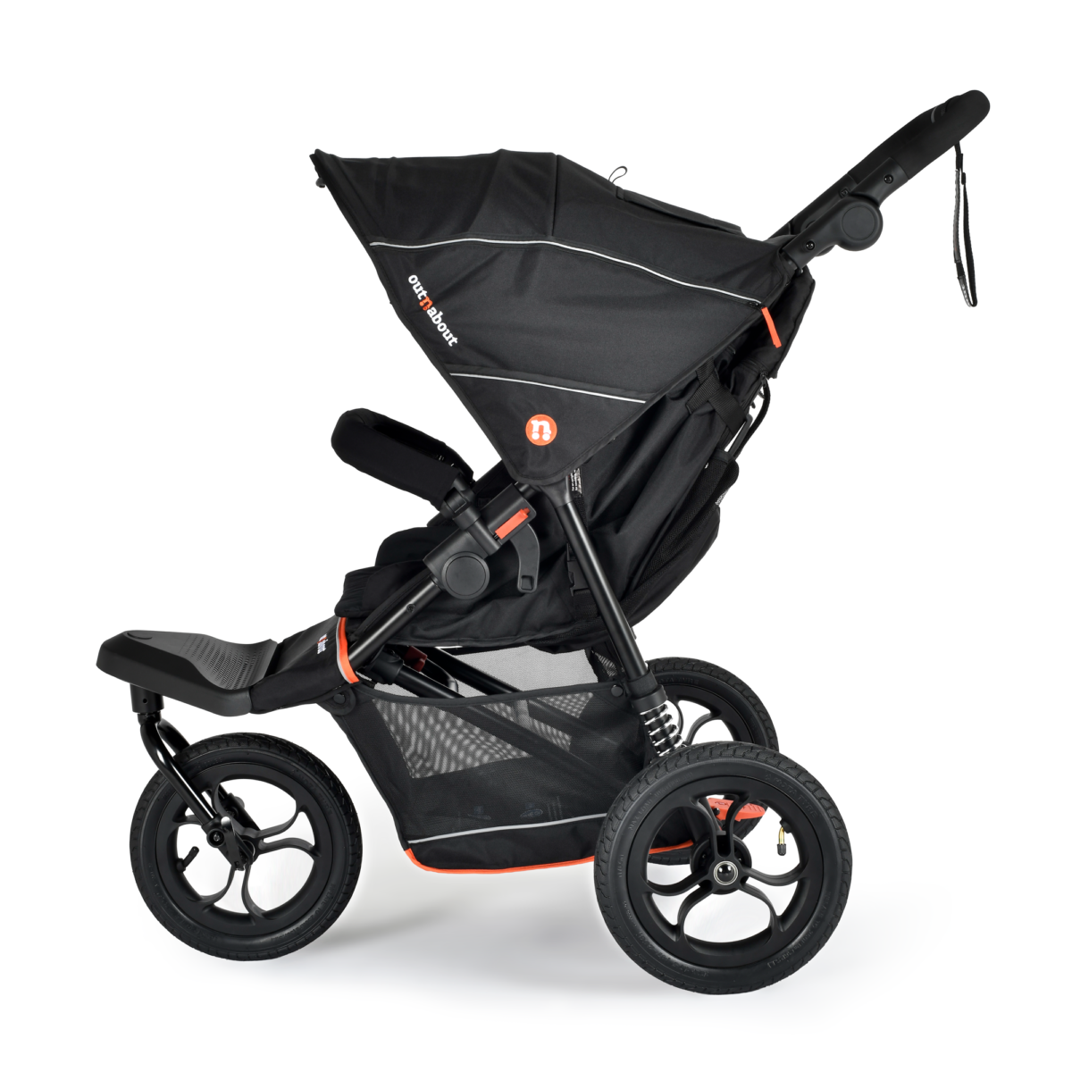 Out’n’About Single Nipper V6 Pushchair Summit black