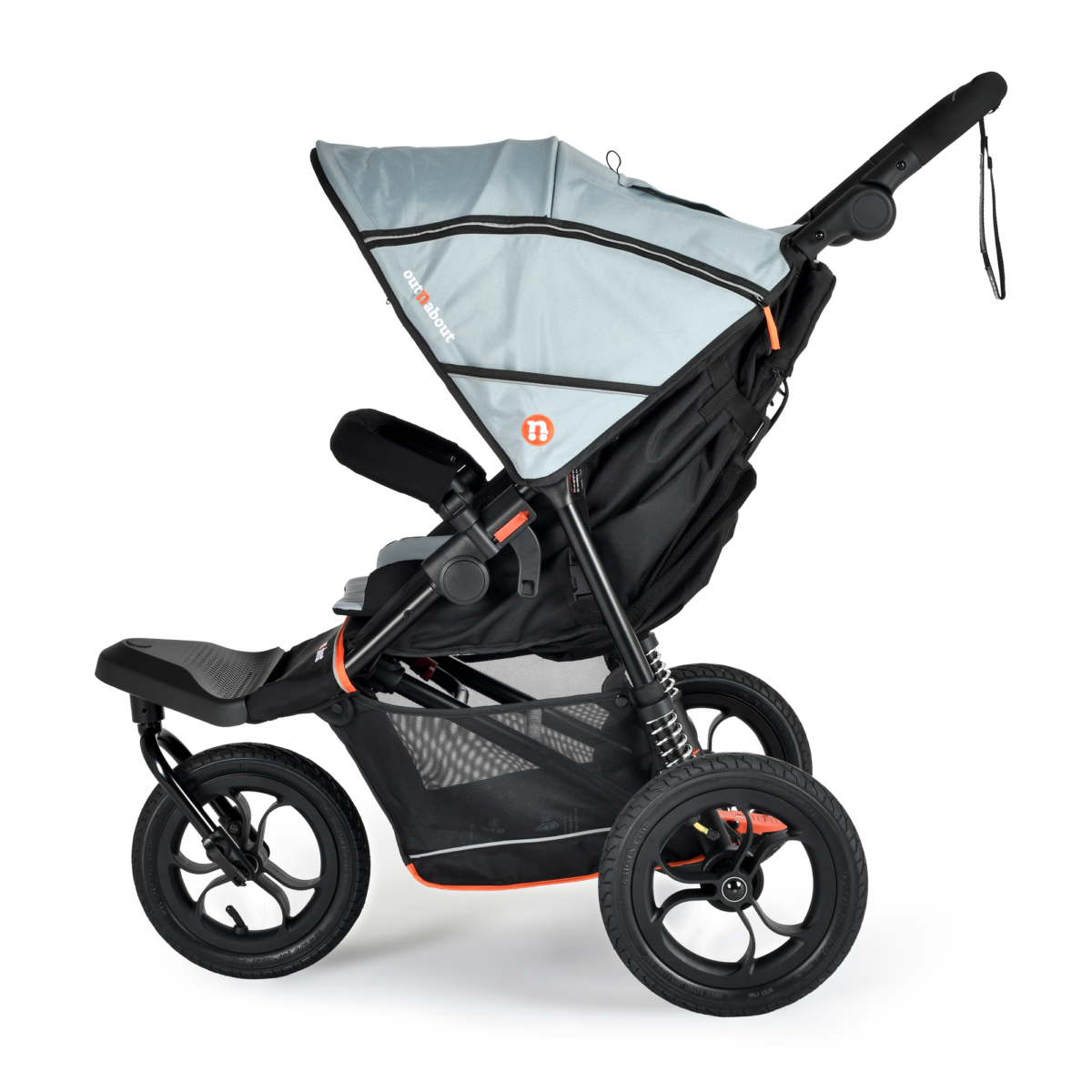 Out n About Nipper Single V6 - Rocksalt Grey