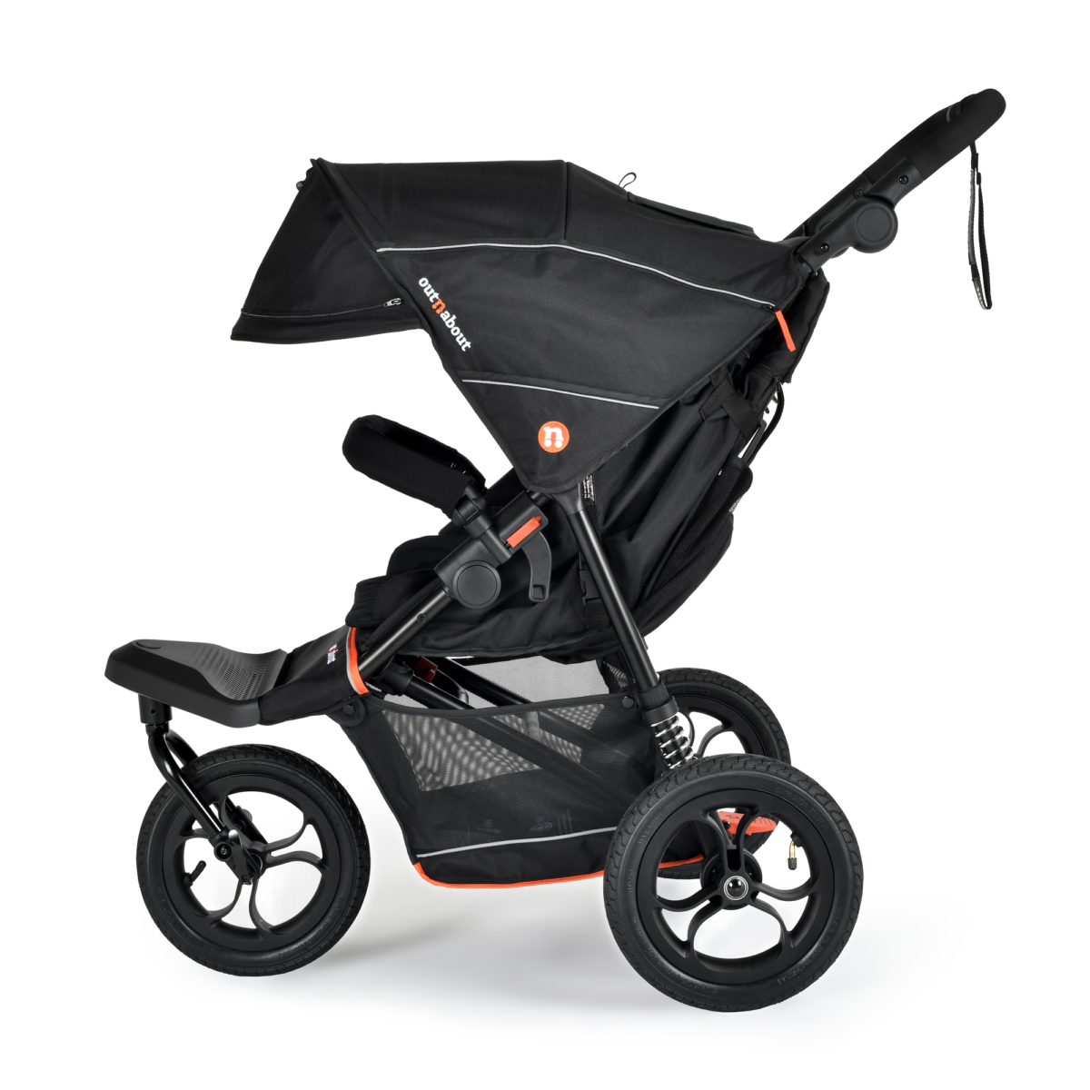 Out’n’About Single Nipper V6 Pushchair Summit black