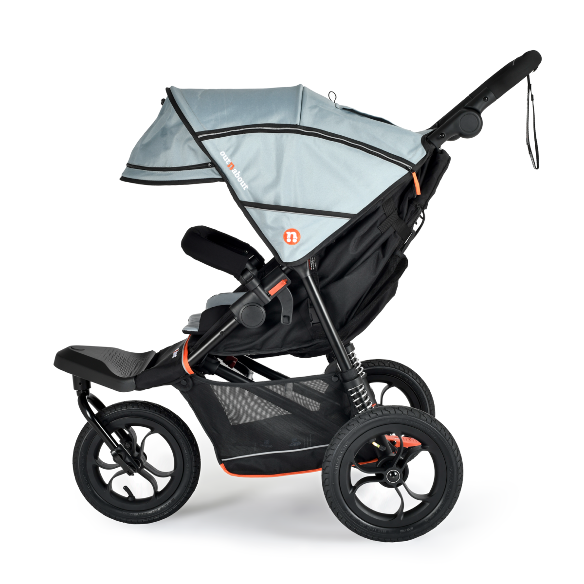 Out n About Nipper Single V6 - Rocksalt Grey