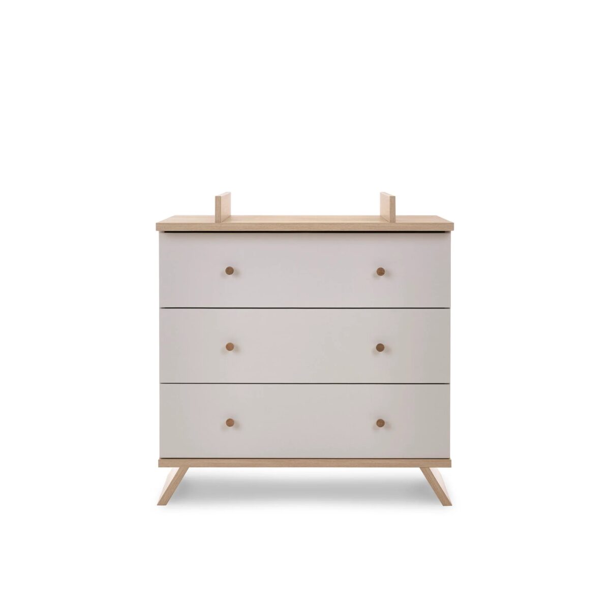 Obaby Thea 2 Piece Nursery Furniture Set including Cot Bed and Changing Unit - Latte - Image 7