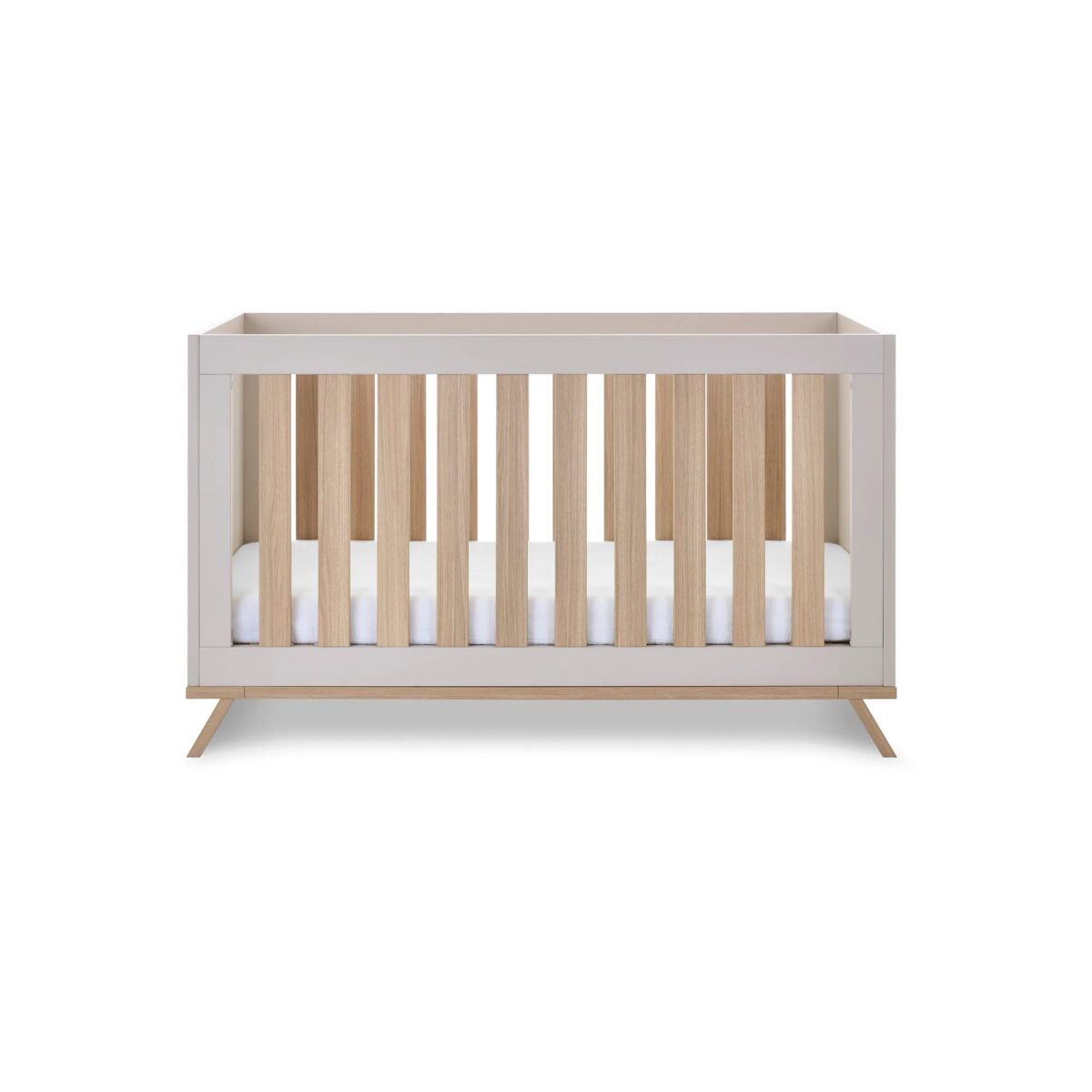 Obaby Thea 2 Piece Nursery Furniture Set including Cot Bed and Changing Unit - Latte - Image 17