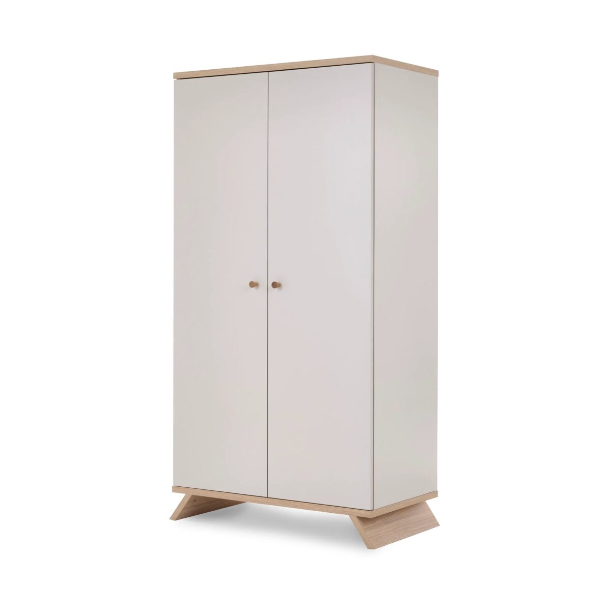 Obaby Thea 3 Piece Nursery Set Including Cot bed, Changing Unit and Wardrobe - Latte - Image 5