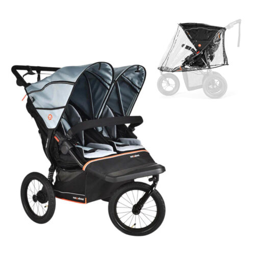 Out’n’About Nipper Double V6 Plus | Rocksalt Grey