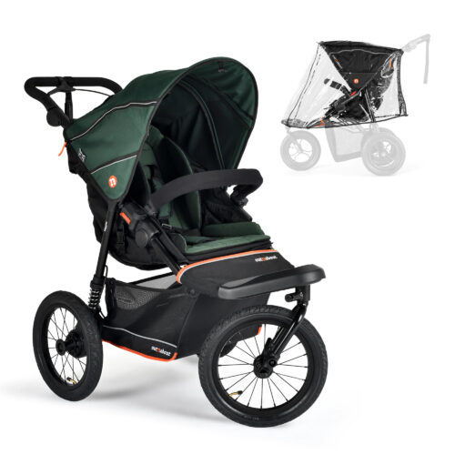 Out’n’About Nipper Single V6 Plus Pushchair | Sycamore Green