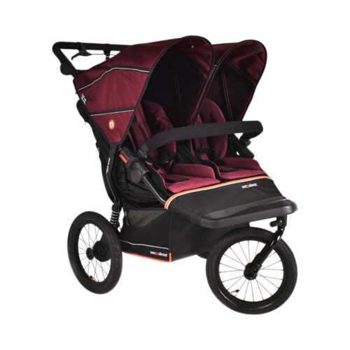Out n About Nipper Double V6 Plus - Brambleberry Red