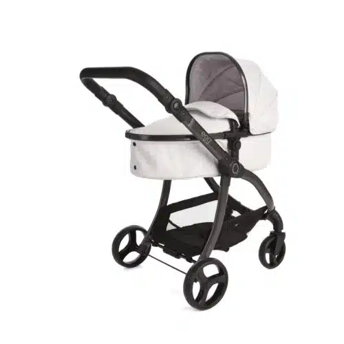 Roma egg® Children's Dolls Pram – Houndstooth Silver