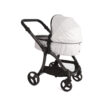 Roma egg® Children's Dolls Pram – Houndstooth Silver