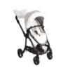 Roma egg® Children's Dolls Pram – Houndstooth Silver