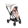 Roma egg® Children's Dolls Pram – Houndstooth Silver