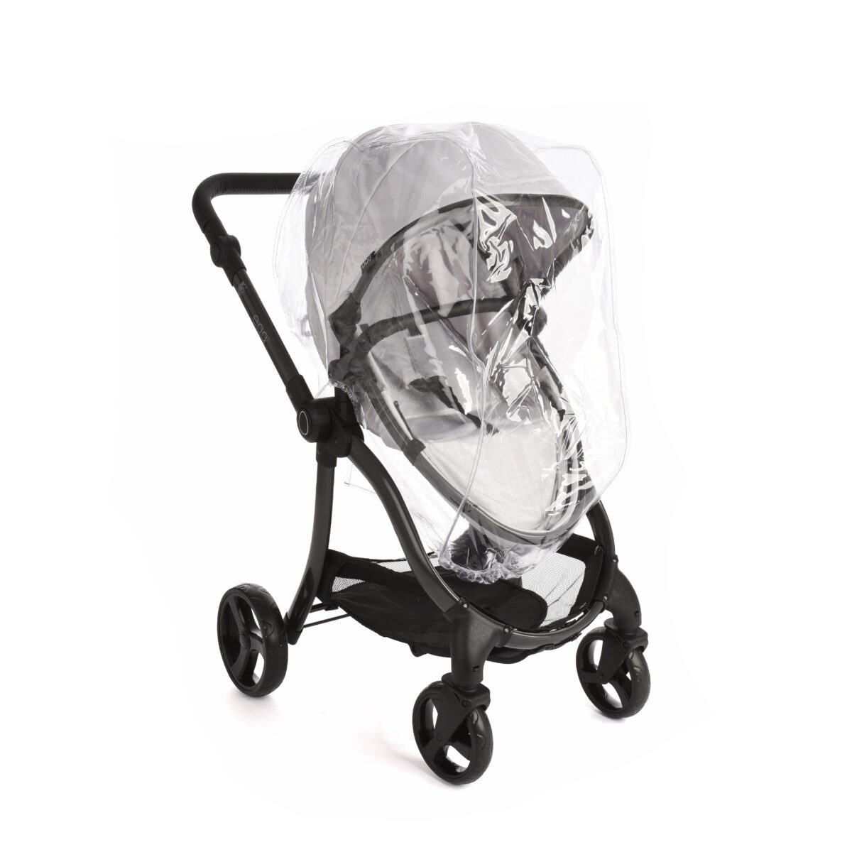 Roma egg® Children's Dolls Pram – Houndstooth Silver