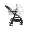 Roma egg® Children's Dolls Pram – Houndstooth Silver