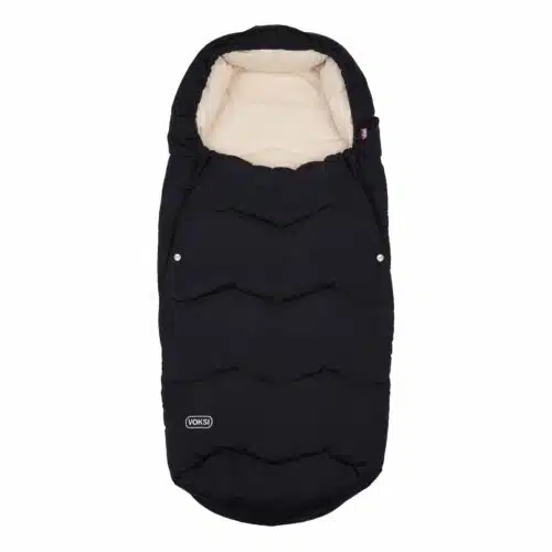 BeSafe Voksi Explorer Footmuff - Black Solid
