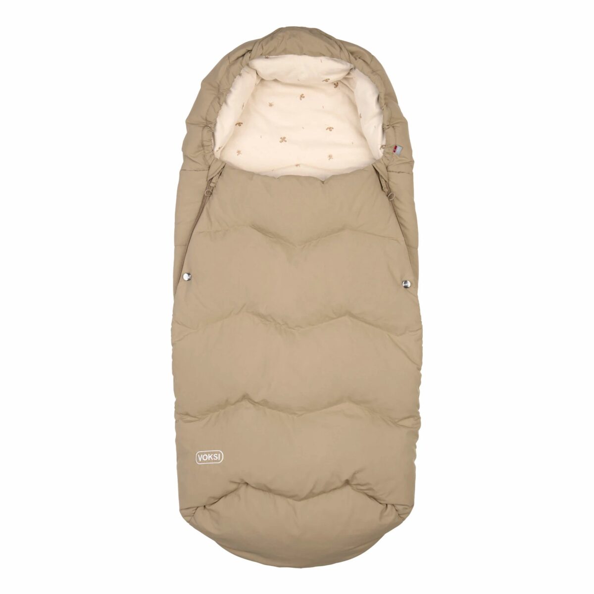 BeSafe Voksi Explorer Footmuff - Dark Sand Clover