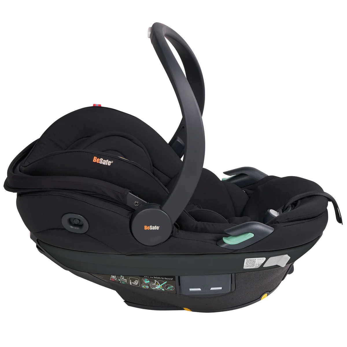Besafe Go Beyond 2 Car Seat - Fresh Black Cab - Image 6