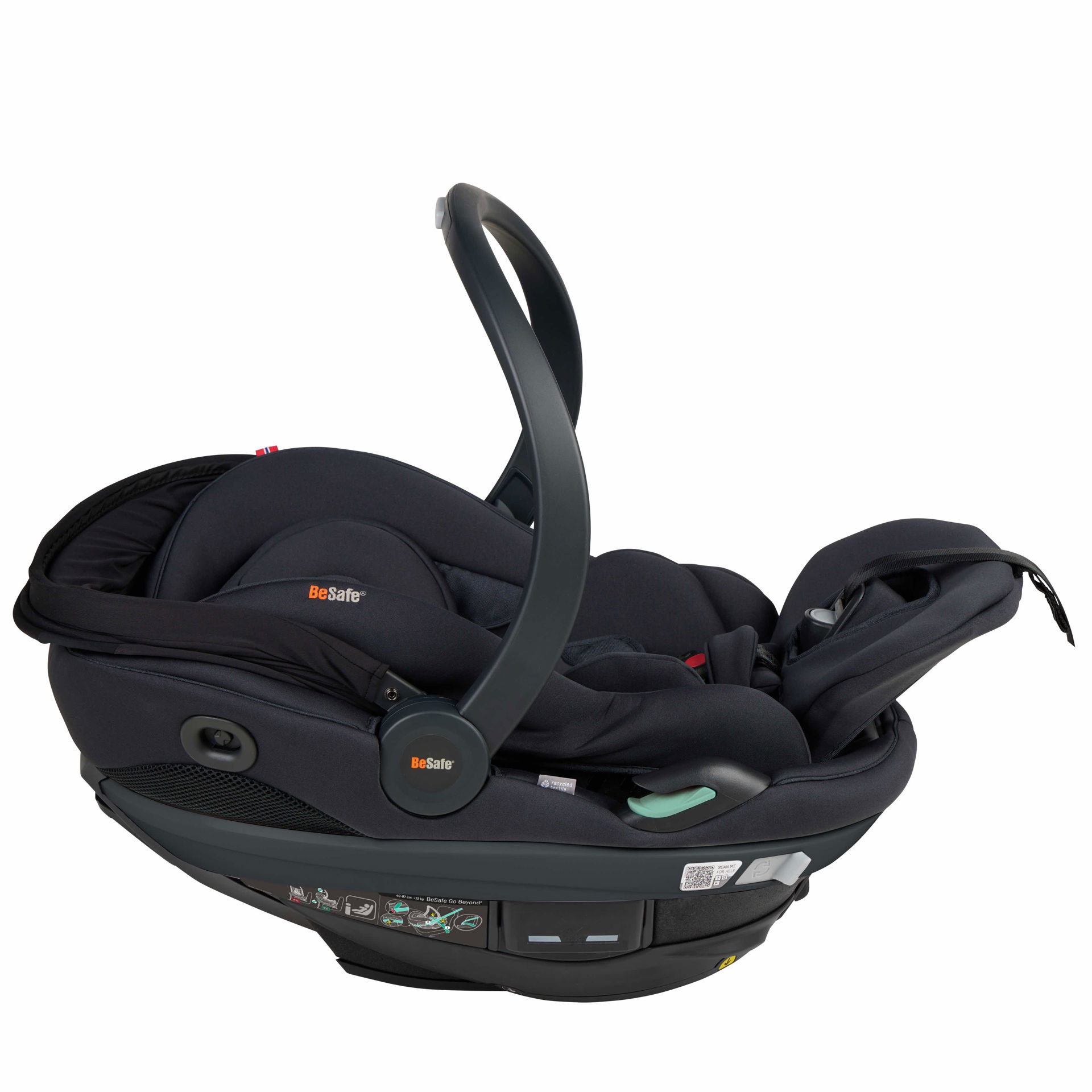 Besafe Go Beyond 2 Car Seat - Black Soft Breeze - Image 3