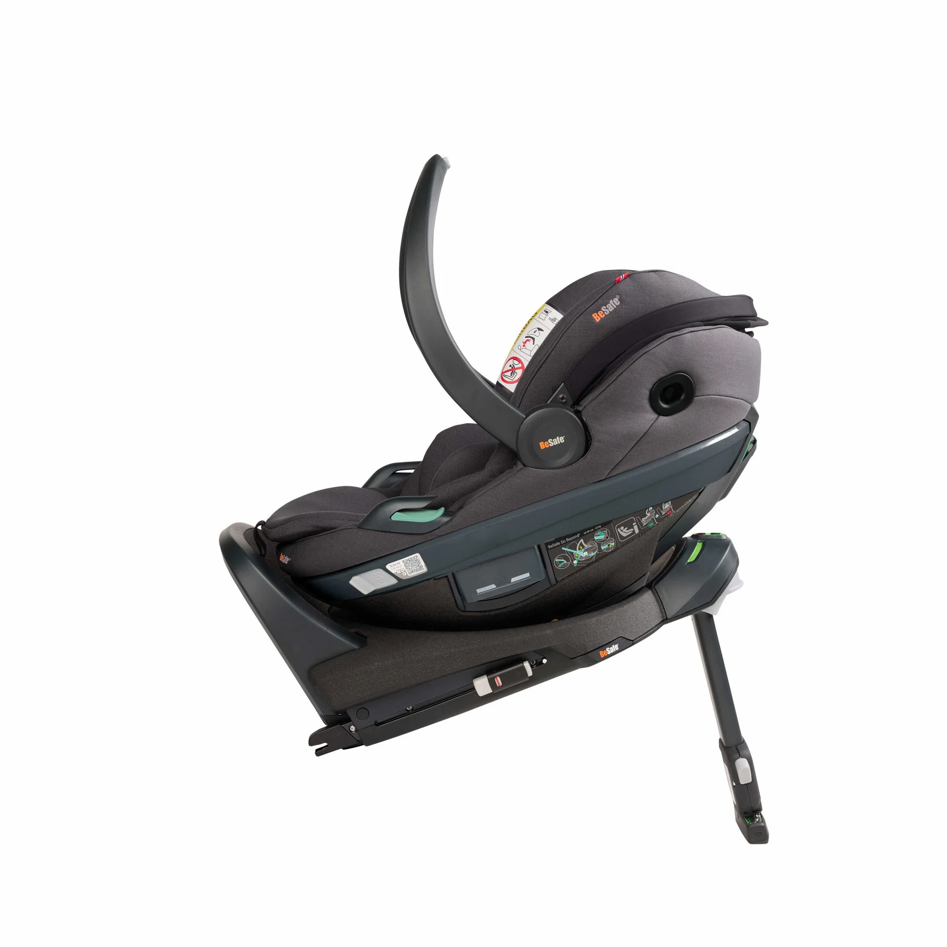 Besafe Go Beyond 2 Car Seat - Dark Grey Mélange - Image 2