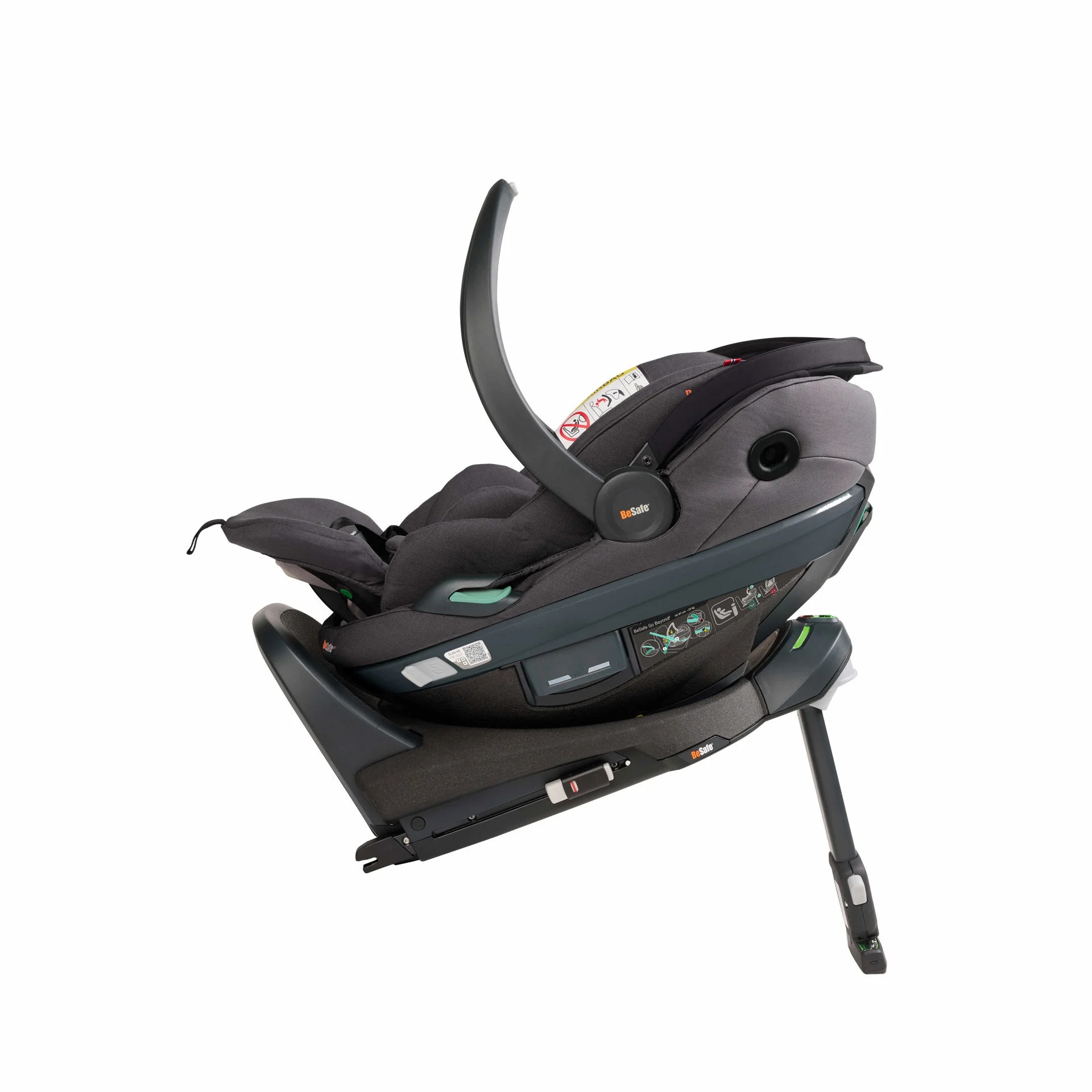 Besafe Go Beyond 2 Car Seat - Dark Grey Mélange - Image 3
