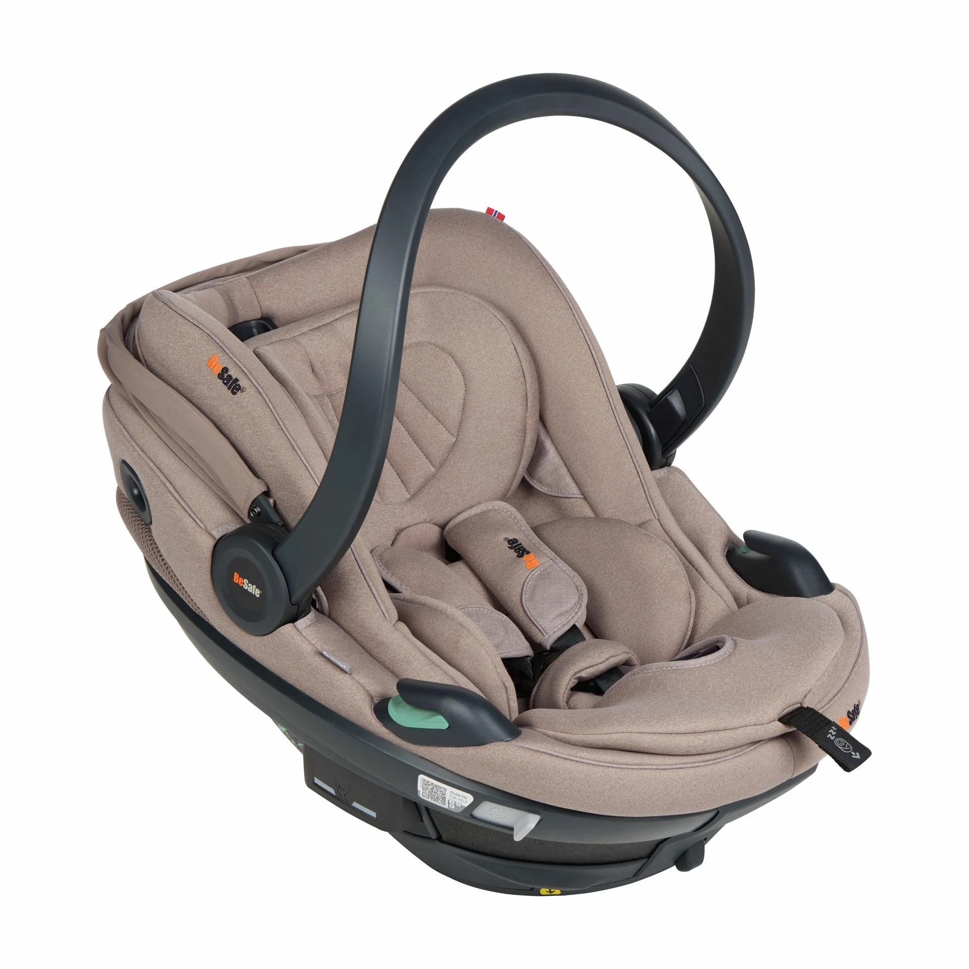 Besafe Go Beyond 2 Car Seat - Dark Sand Soft Breeze