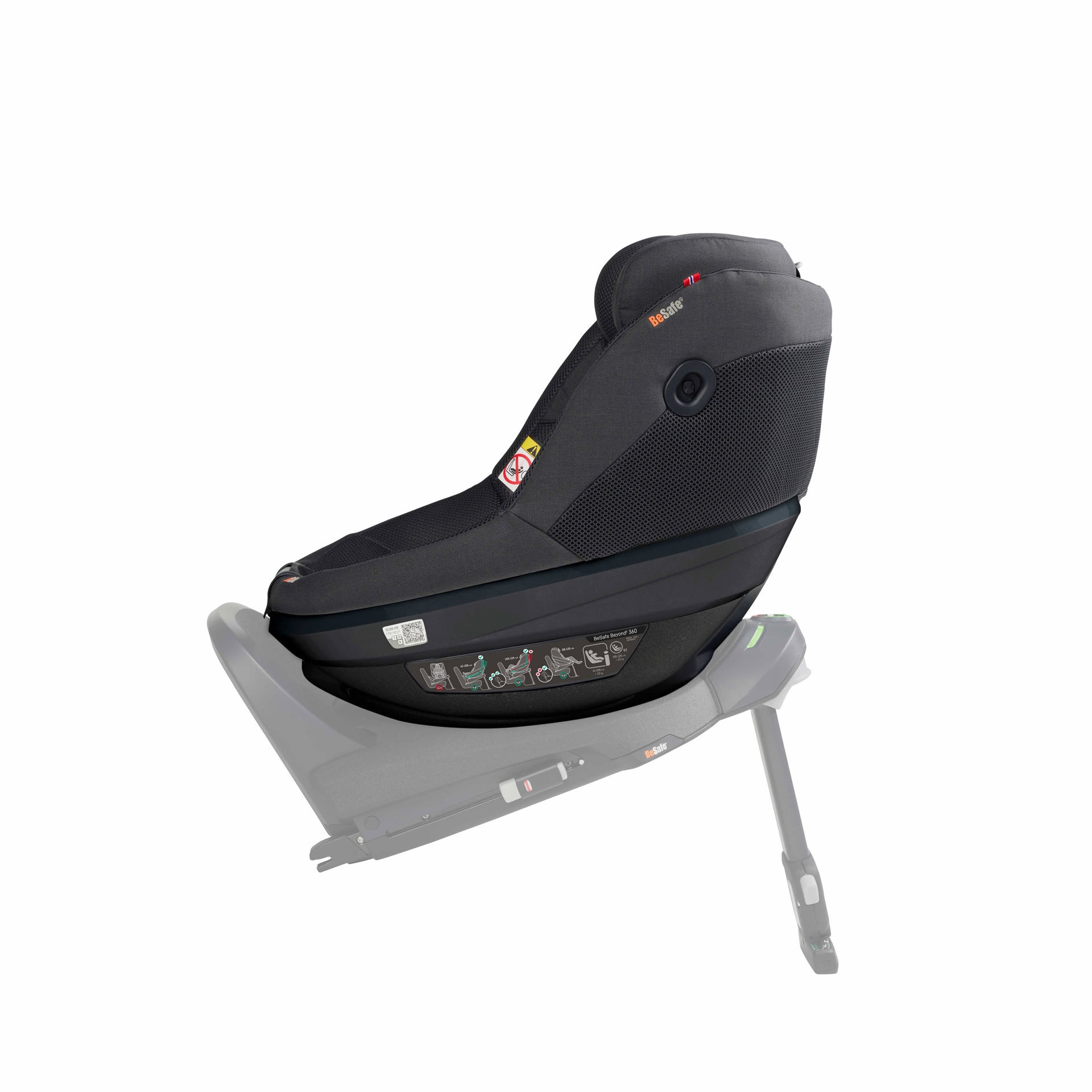 BeSafe Beyond 2 360 Car Seat - Anthracite Mesh - Image 2