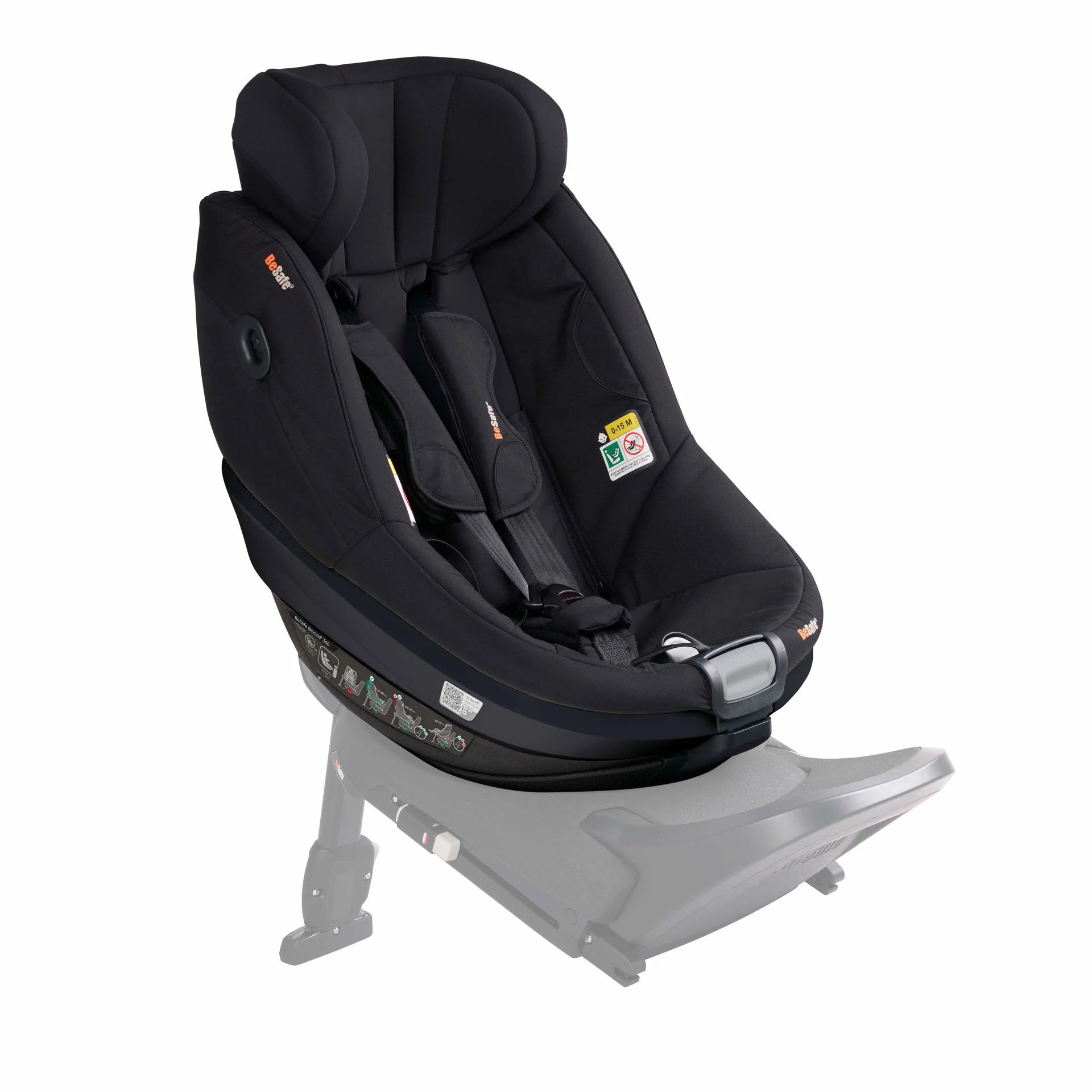 BeSafe Beyond 2 360 Car Seat - Fresh Black Cab - Image 3