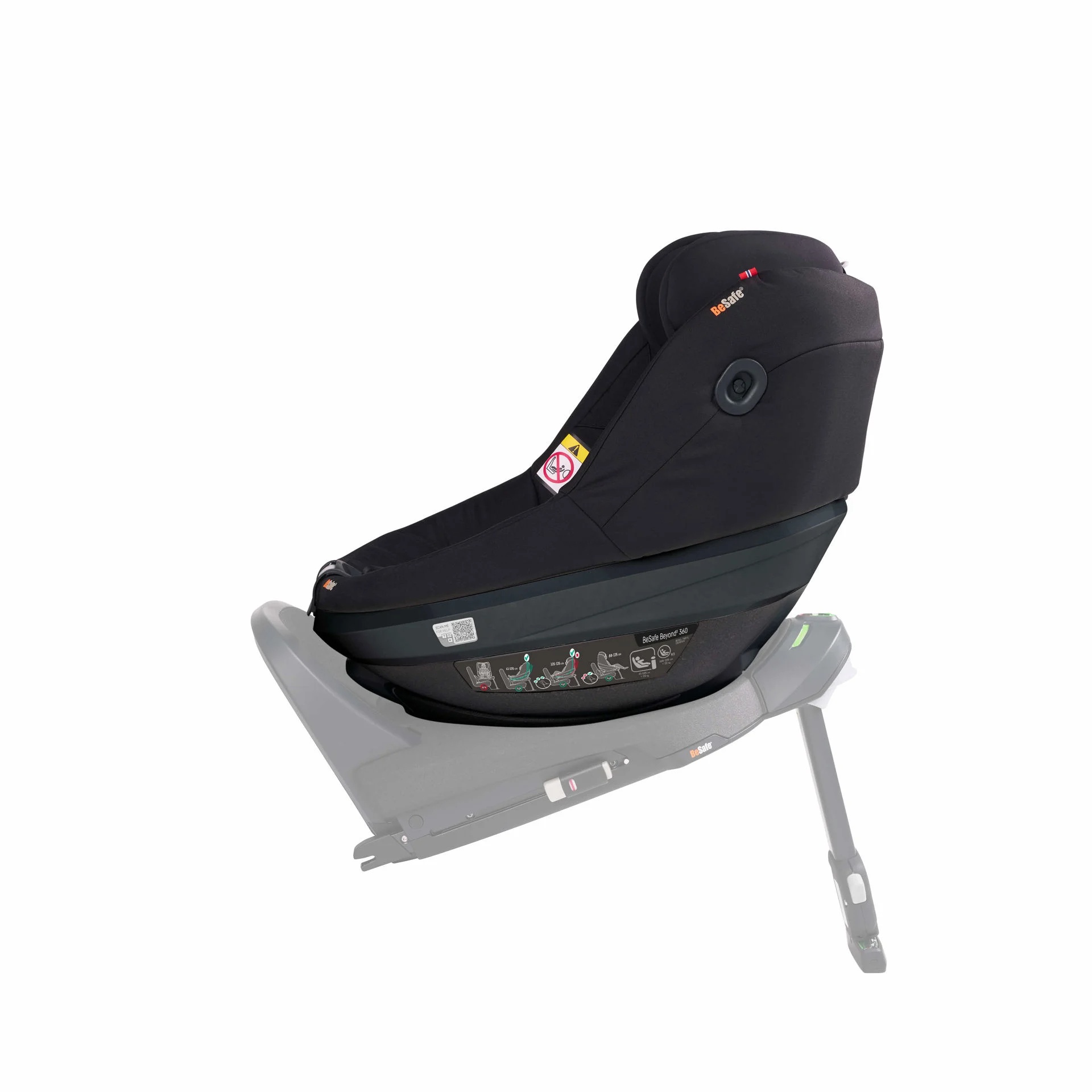BeSafe Beyond 2 360 Car Seat - Fresh Black Cab - Image 4