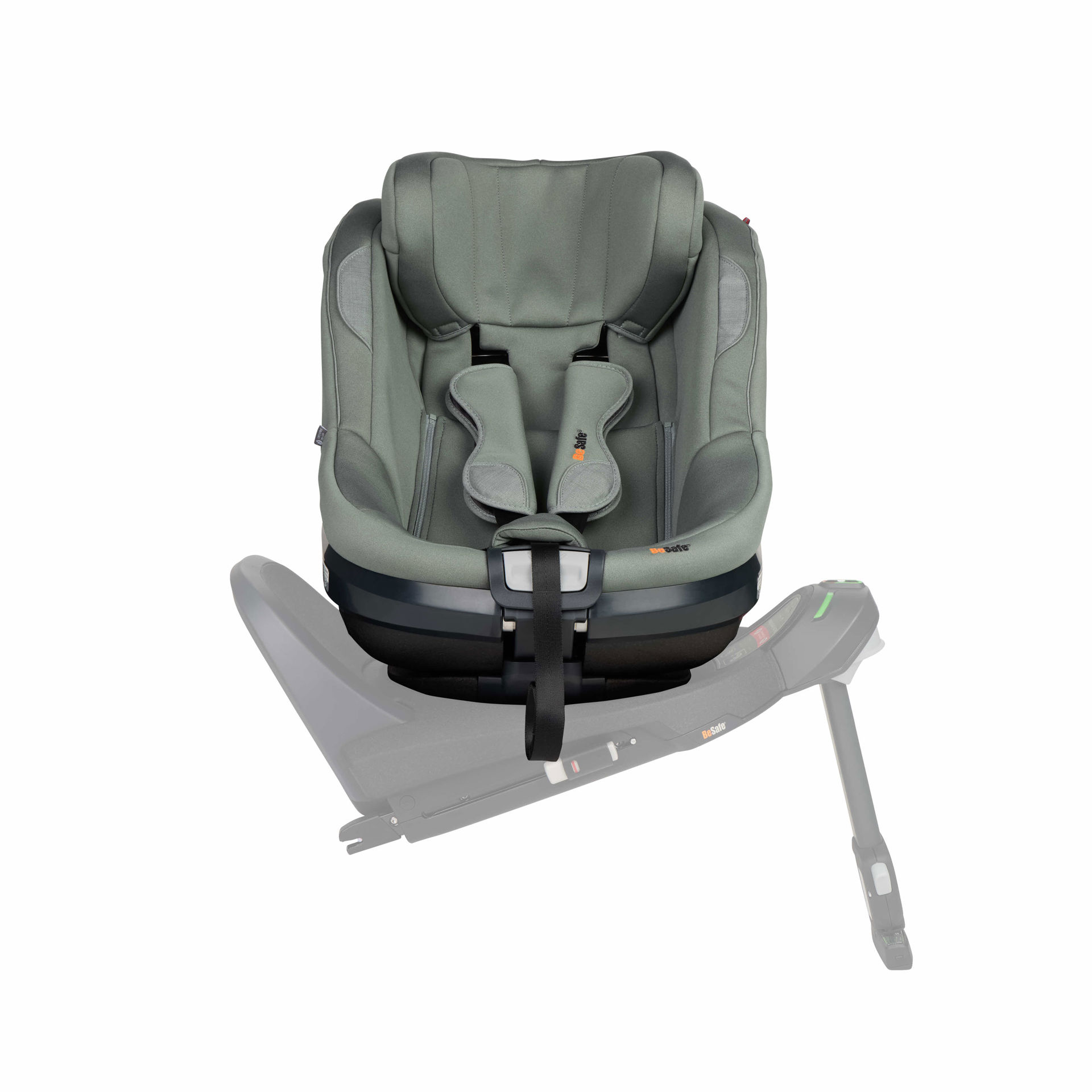 BeSafe Beyond 2 360 Car Seat - Meadow Green Soft Breeze - Image 4