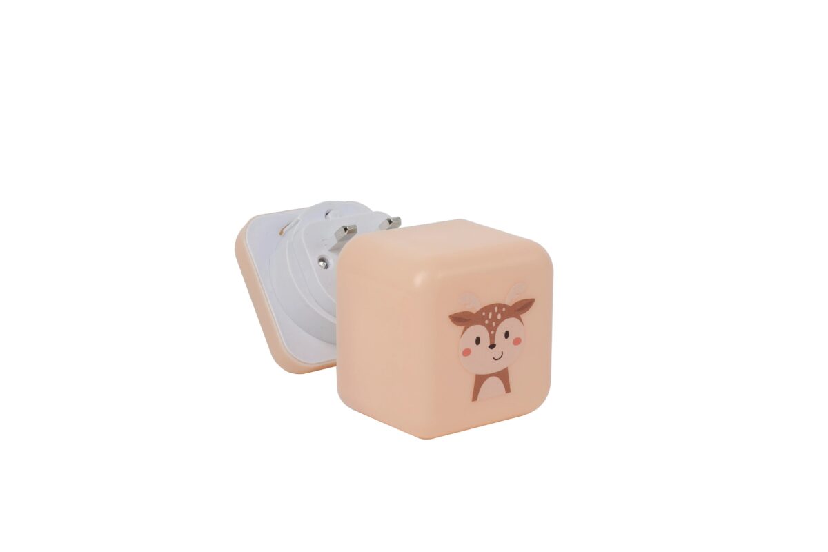 Cloud B Cube B Plug In Night Light - Finley Fawn - Image 2