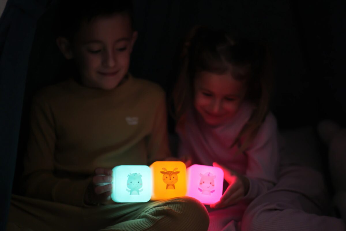 Cloud B Cube B Plug In Night Light - Finley Fawn - Image 7