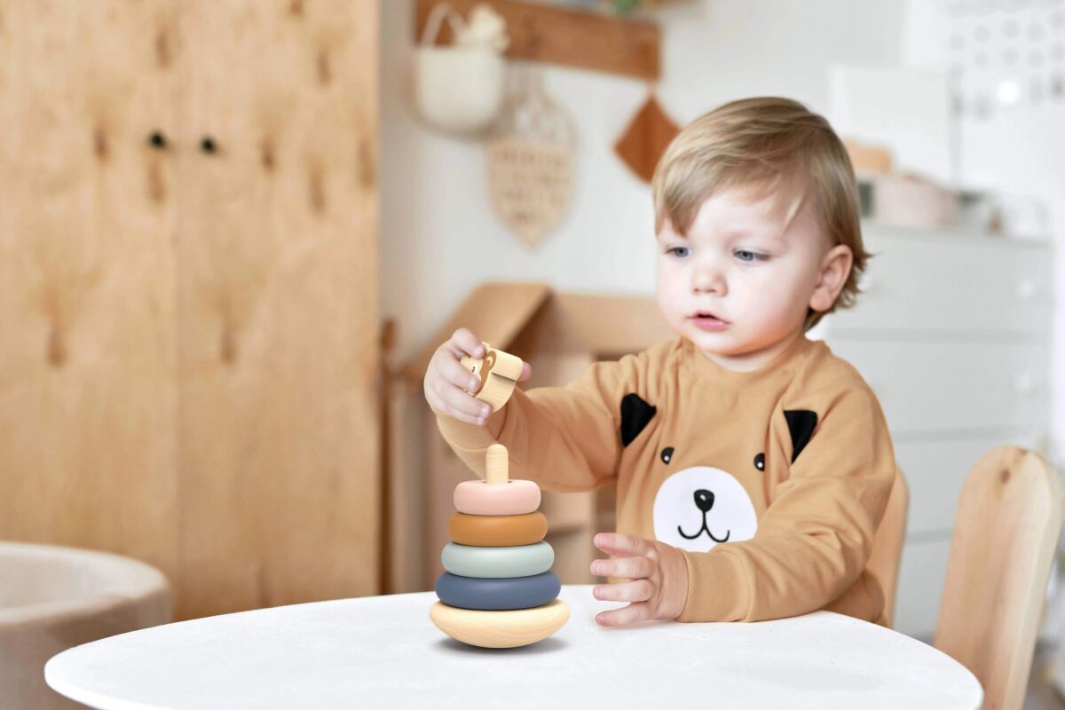 Speedy Monkey Roly-poly Wooden Stacker - Image 4
