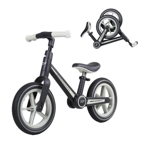 Be Fun Wheels Foldable Children's Balance Bike - Everglade Grey
