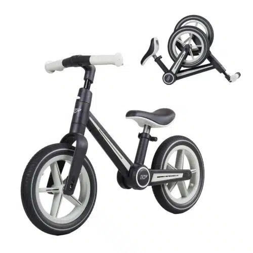 Be Fun Wheels Foldable Children's Balance Bike - Everglade Grey