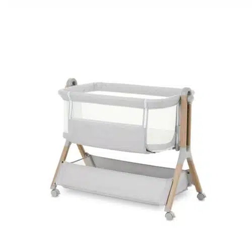 Obaby Cloud Bedside Crib - Grey