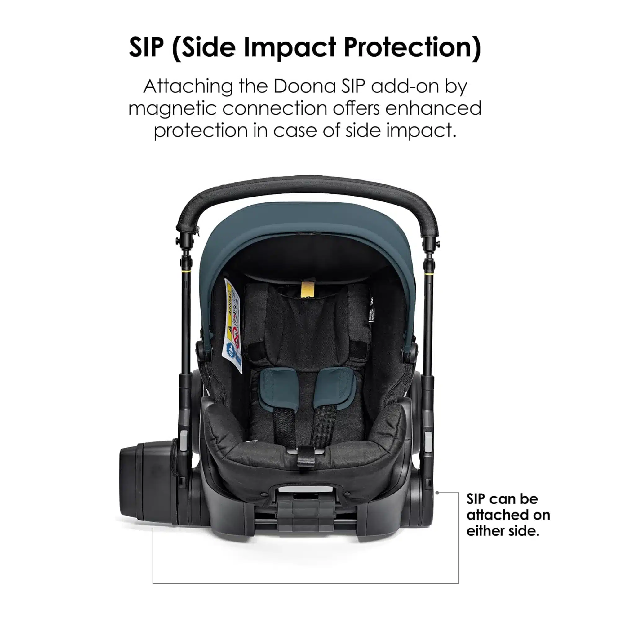 Doona X Infant Car Seat & Stroller – Ocean Blue - Image 10