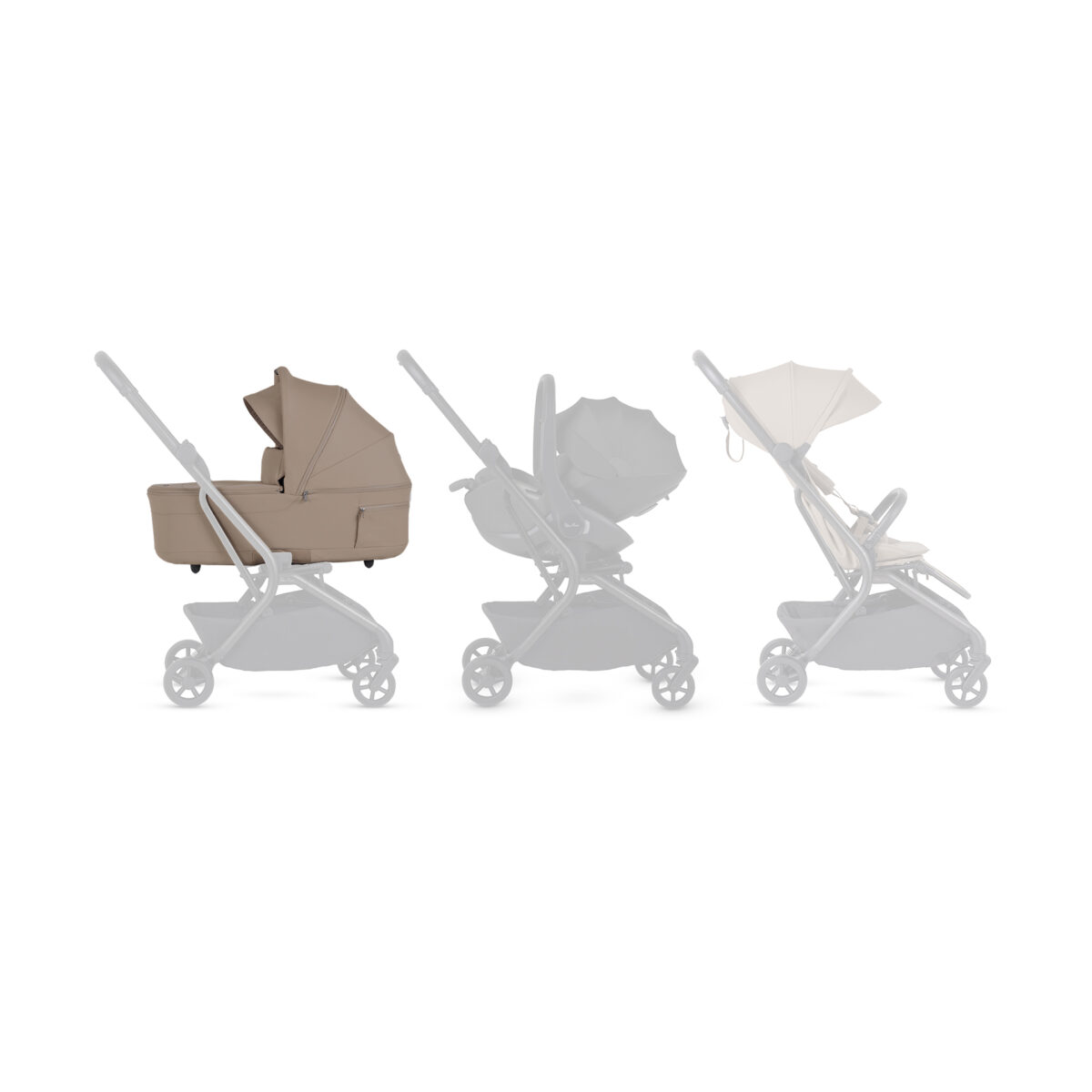 Silver Cross Nia Carrycot - Champagne - Image 3