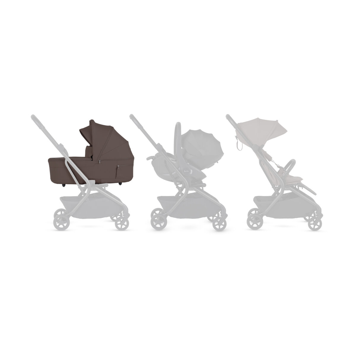 Silver Cross Nia Carrycot - Chocolate - Image 3