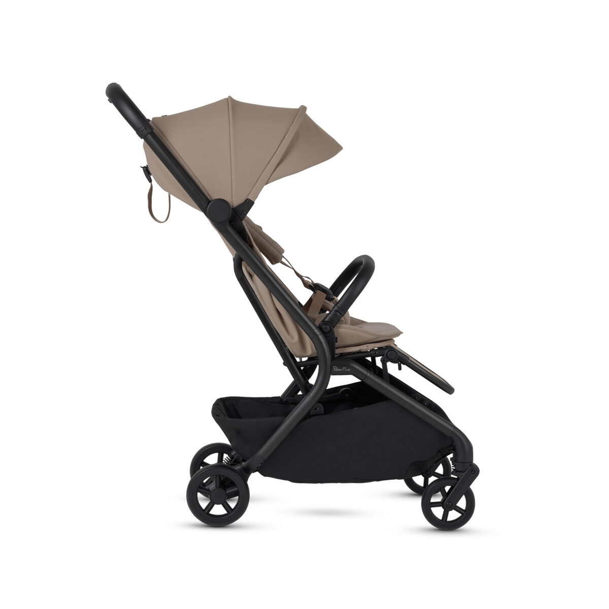 Silver Cross Nia Stroller with Carrycot - Champagne - Image 7