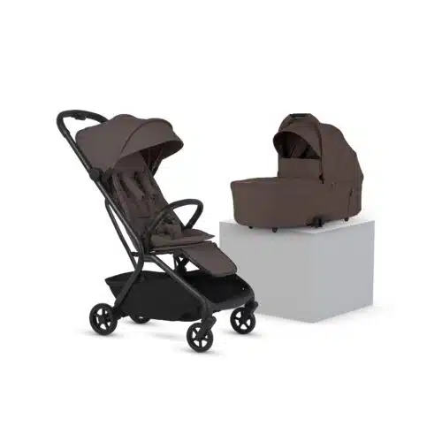 Silver Cross Nia Stroller with Carrycot - Chocolate