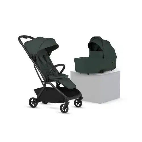 Silver Cross Nia Stroller with Carrycot - Conifer