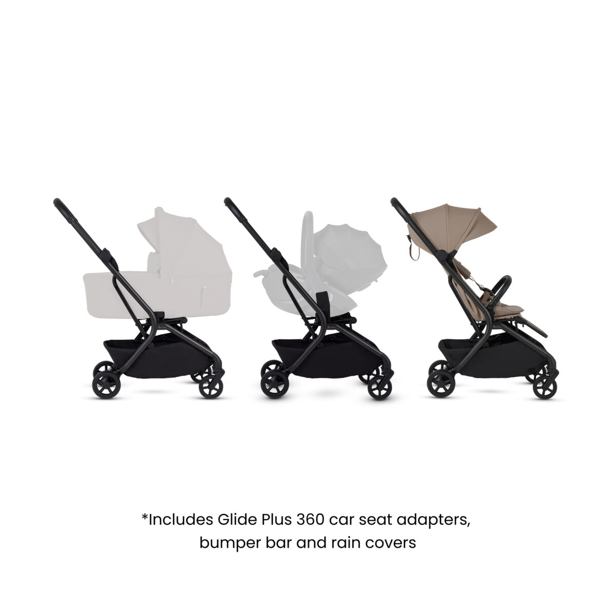 Silver Cross Nia Stroller - Champagne - Image 6