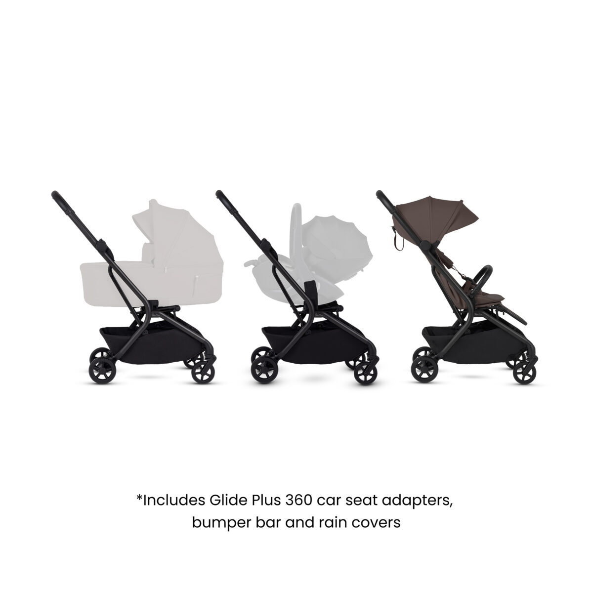 Silver Cross Nia Stroller - Chocolate - Image 5
