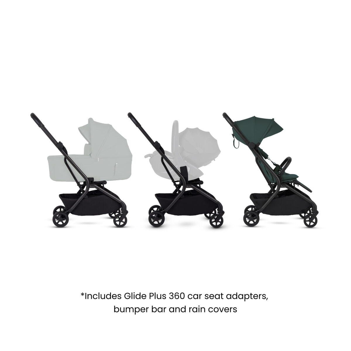Silver Cross Nia Stroller - Conifer - Image 3