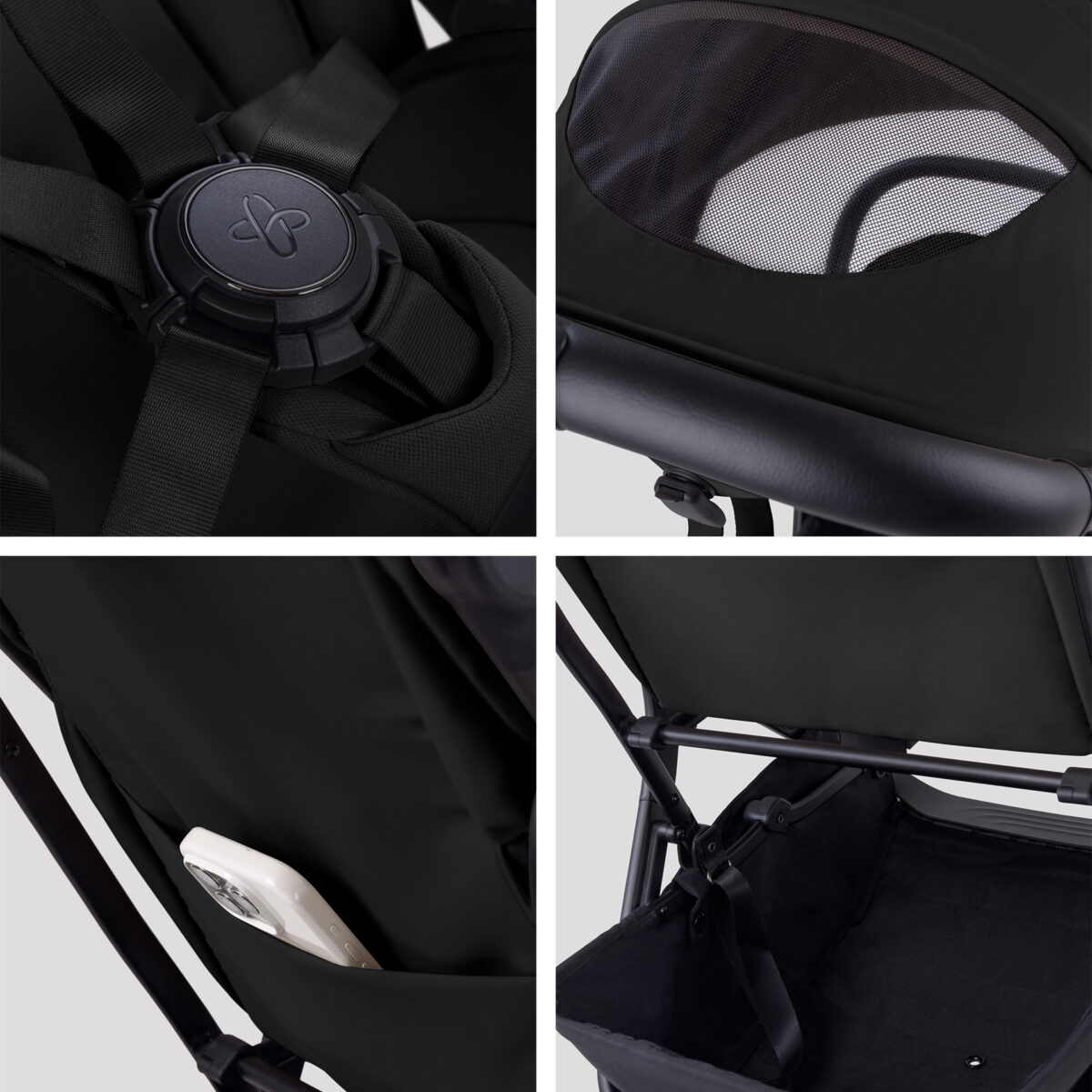 Silver Cross Nia Stroller - Onyx - Image 6