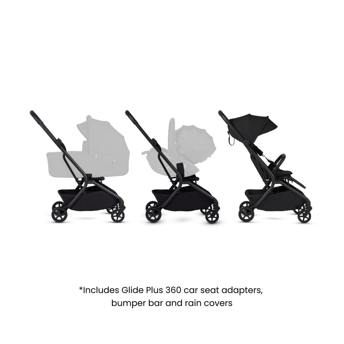 Silver Cross Nia Stroller - Onyx - Image 7