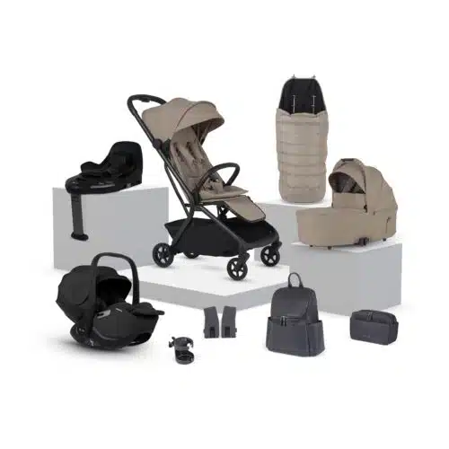 Silver Cross Nia Travel System with Glide Plus, Base 360 and Accessory Pack