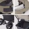 Silver Cross Nia Travel System with Glide Plus, Base 360 and Accessory Pack