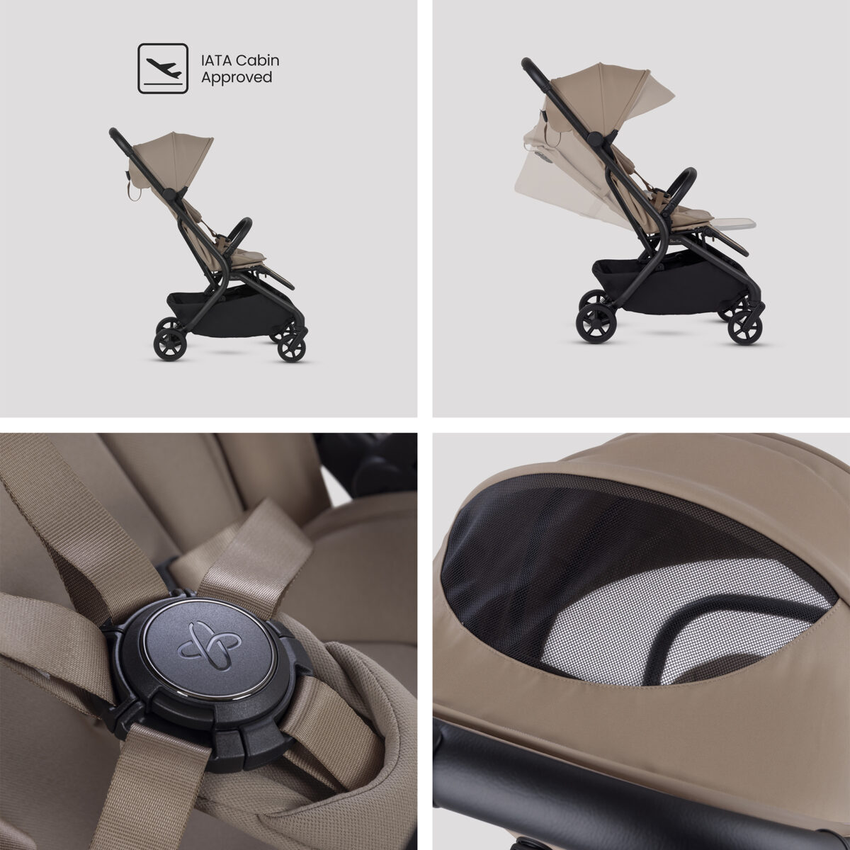 Silver Cross Nia Travel System with Glide Plus, Base 360 and Accessory Pack