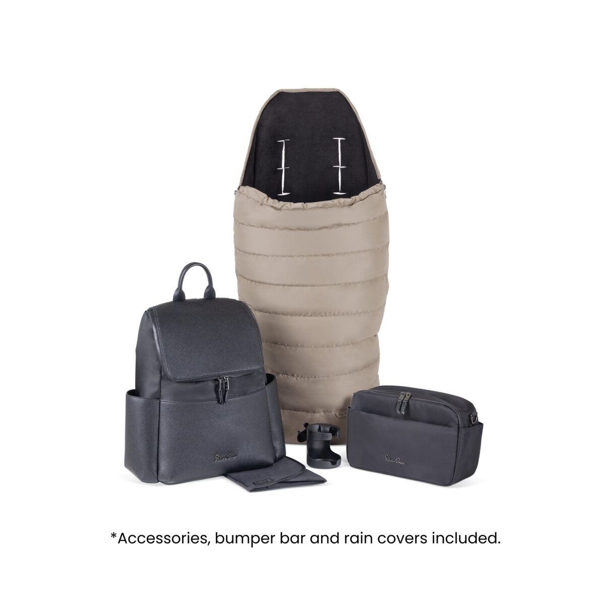 Silver Cross Nia Travel System with Glide Plus, Base 360 and Accessory Pack