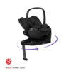 Silver Cross Nia Travel System with Glide Plus, Base 360 and Accessory Pack - Chocolate