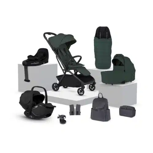 Silver Cross Nia Travel System with Glide Plus, Base 360 and Accessory Pack